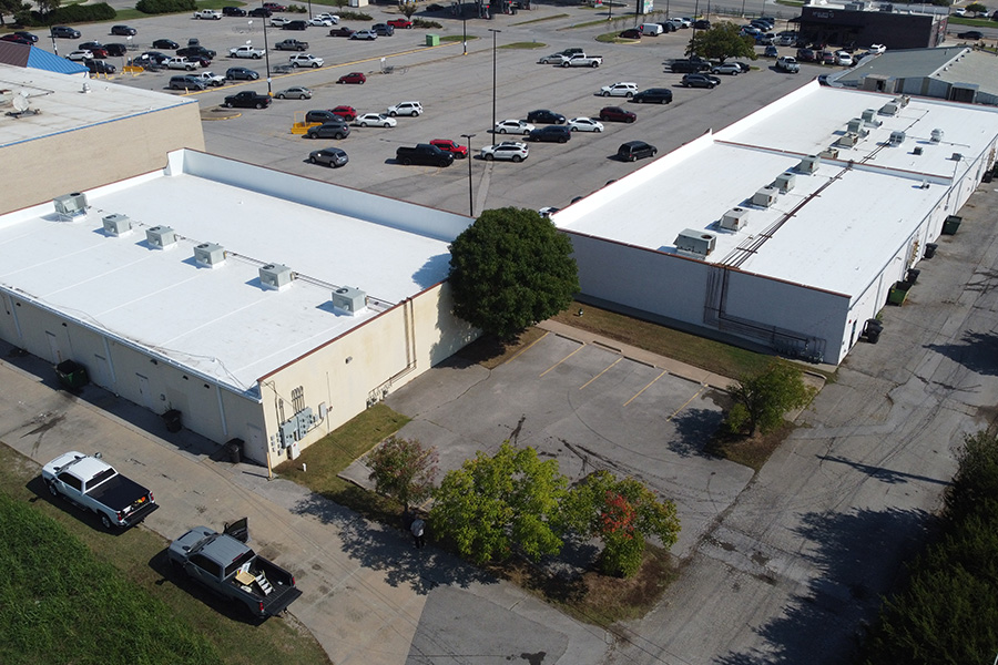 Finished membrane roof system
