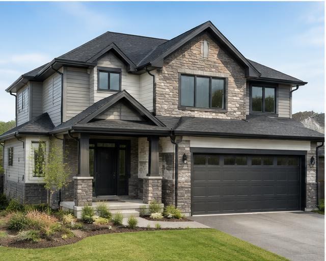 Editorial image representing exterior renovations services