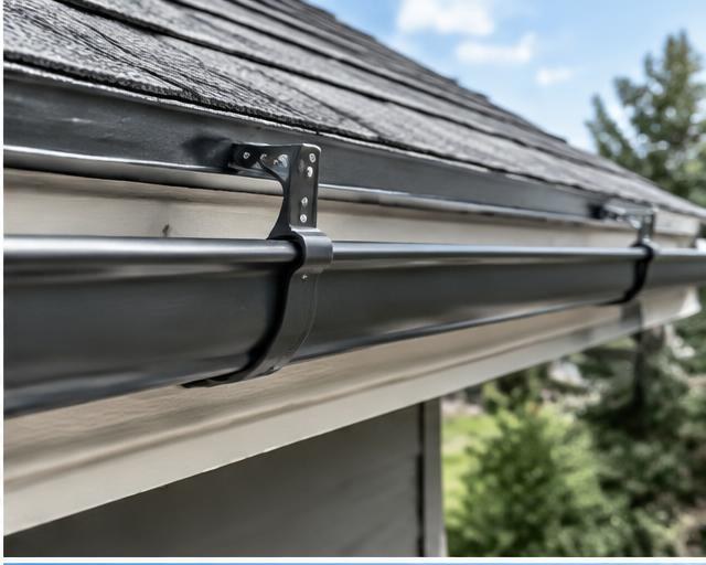 Editorial image representing gutter installation services