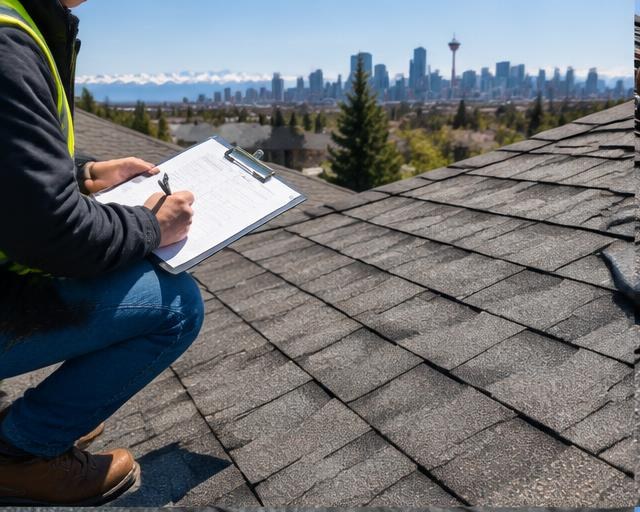 Editorial image representing roof inspections services