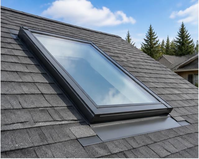 Editorial image representing skylights services