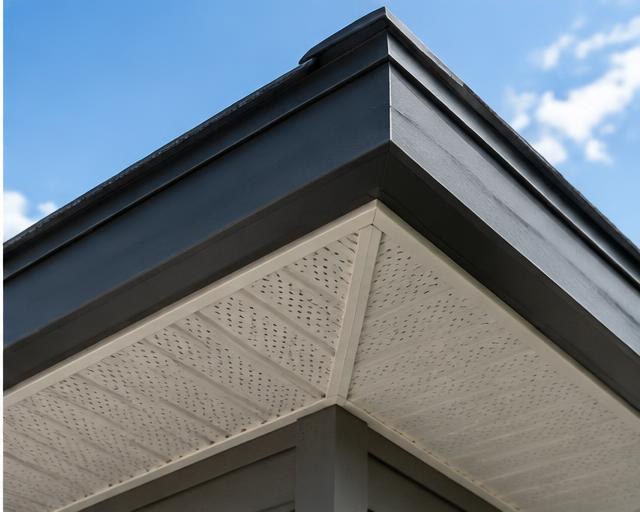 Editorial image representing soffit & fascia services